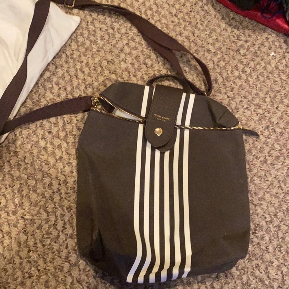 Henri bendel canvas backpack
